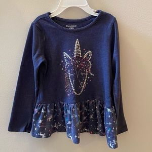 Girls 4t dress top Garanimals unicorn